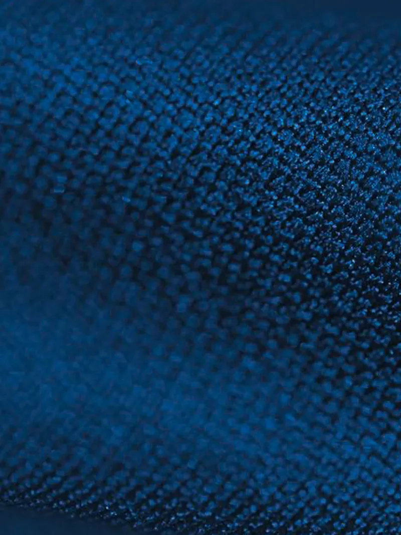 1.0 Collarless Future Short Sleeve - Navy Blue
