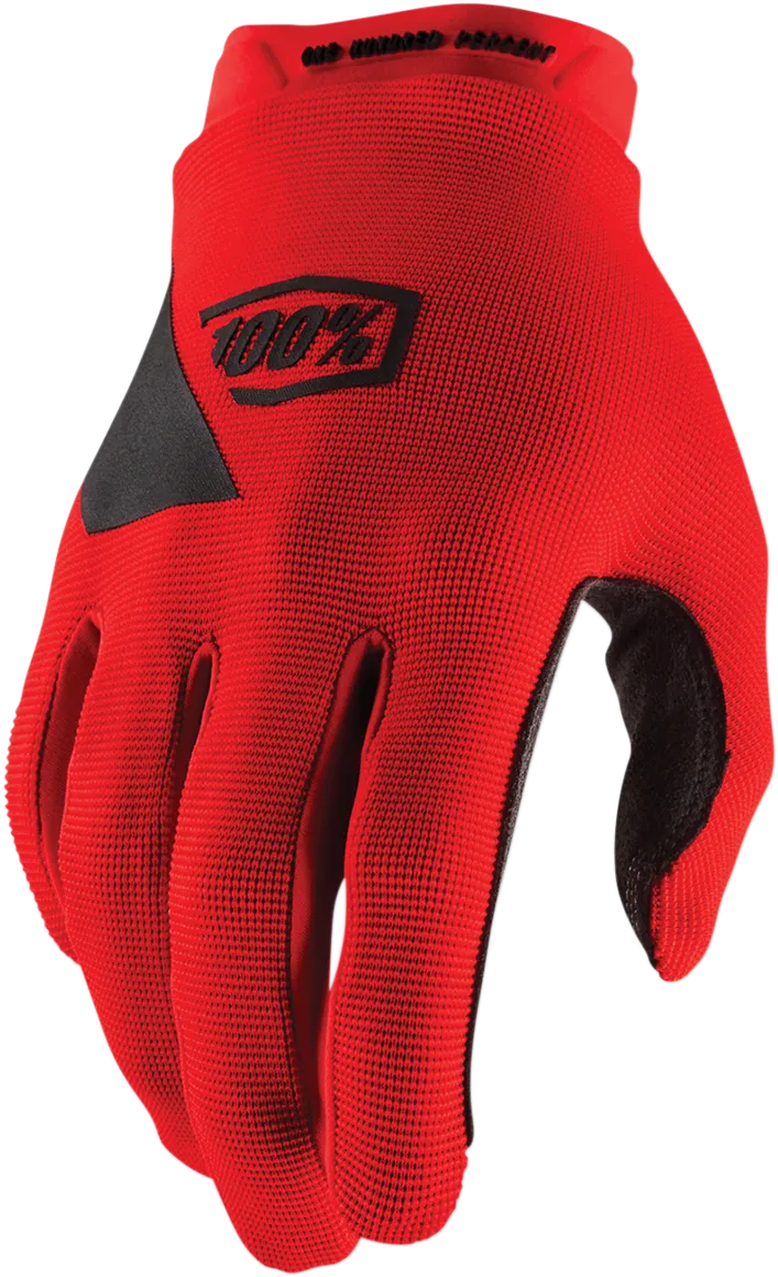 100% Ridecamp Gloves - Red - XL 10011-00023