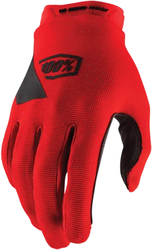 100% Ridecamp Gloves - Red - XL 10011-00023