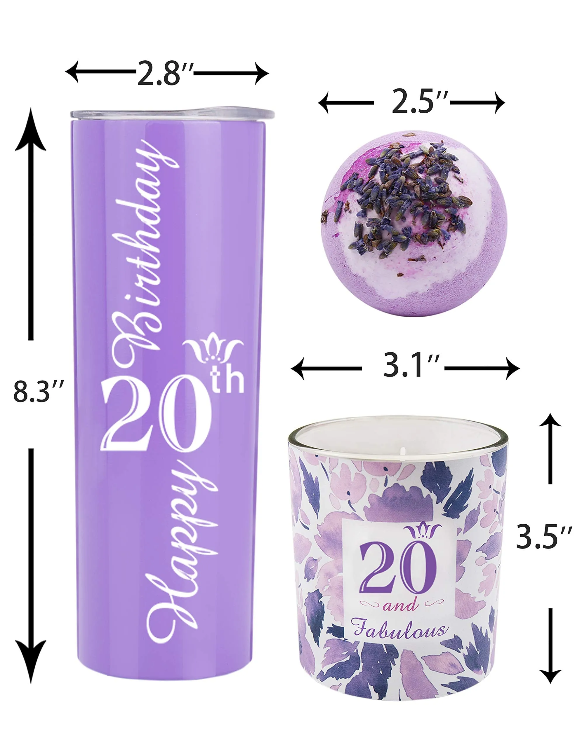 20th Birthday Tumbler, 20th Birthday Gifts for Girl, 20 Birthday Gifts, Gifts for 20th
