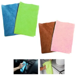3 Pc Multi Purpose Microfiber Cloth Cleaning Rag Window Cleaner Towel Car Detail