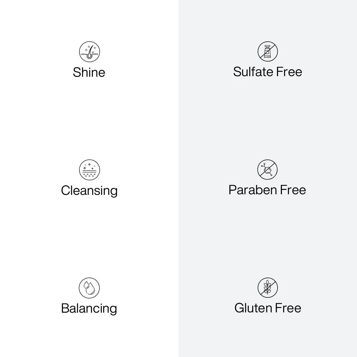 Balancing Shampoo and Conditioner