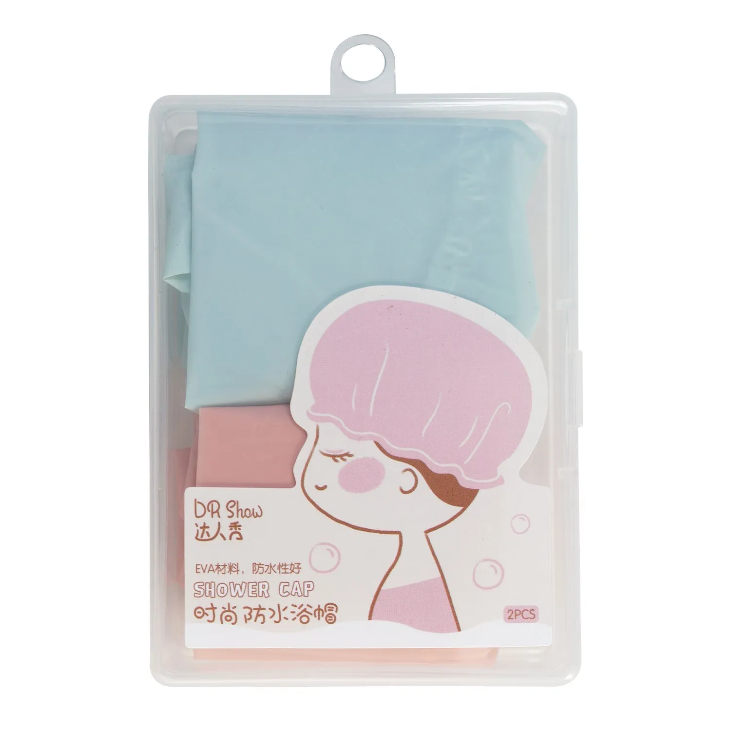 Bathroom Shower Cap 2pcs