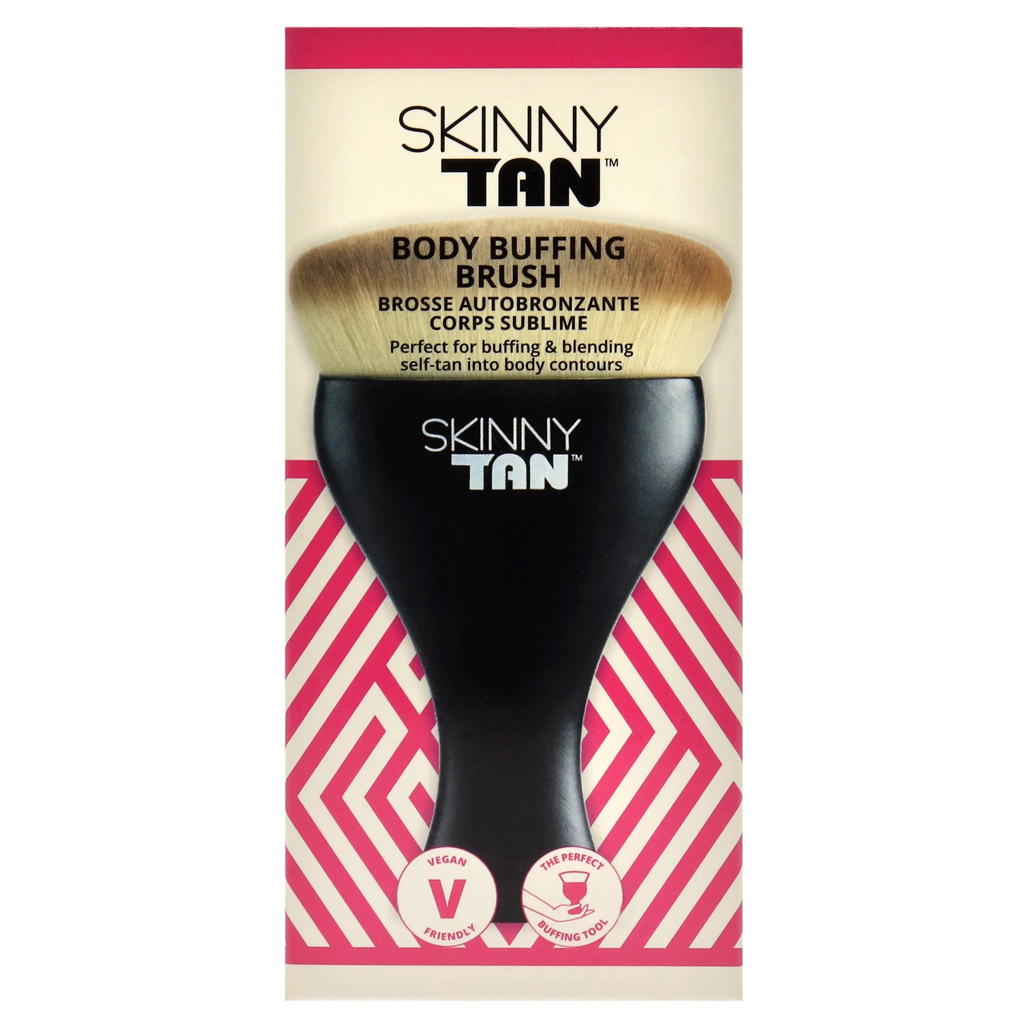 Body Buffing Brush by Skinny Tan for Women - 1 Pc Brush