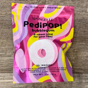 Bubblegum PediPOP! Pedi Buffer & Nail File by Spongelle