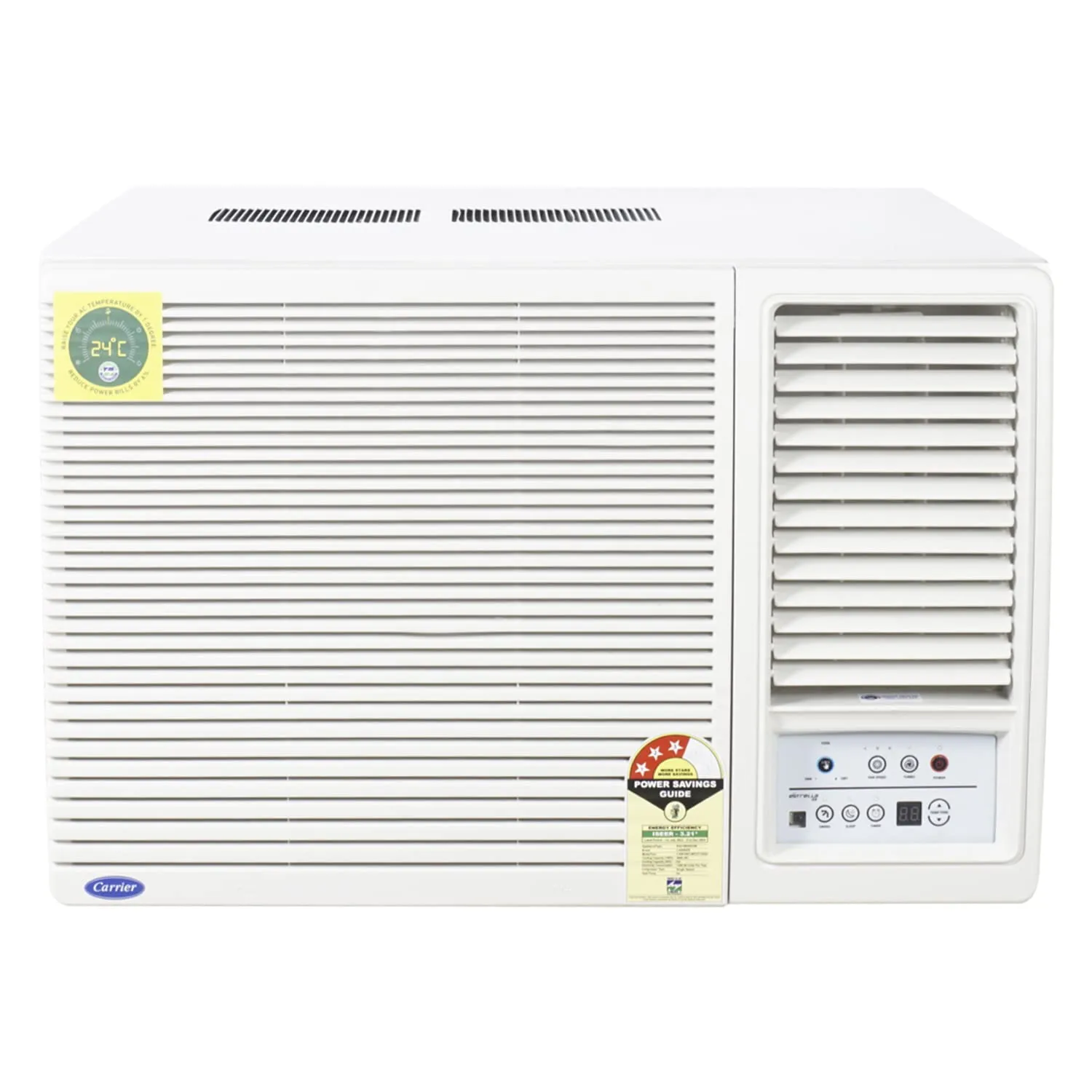 Carrier Estrella FXi CIW18EC3R35F0 1.5 Ton 3 Star Inverter Window AC (2025 Model, Copper Condenser, R32, White)