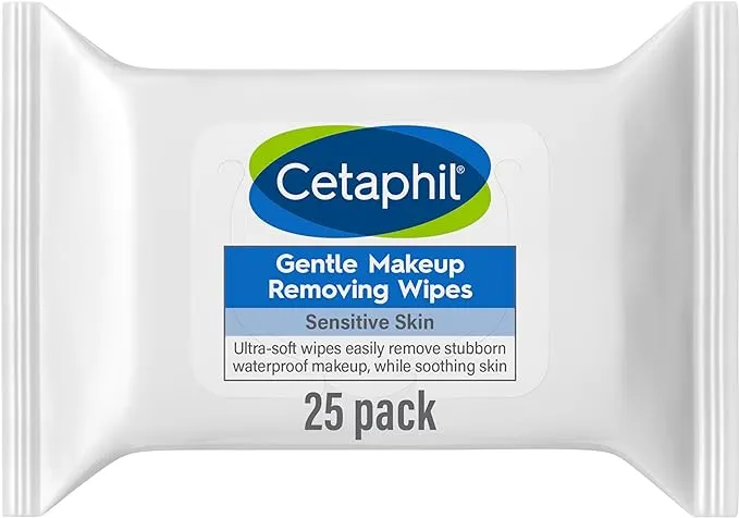 Cetaphil Gentle Makeup Remover Wipes 25ct
