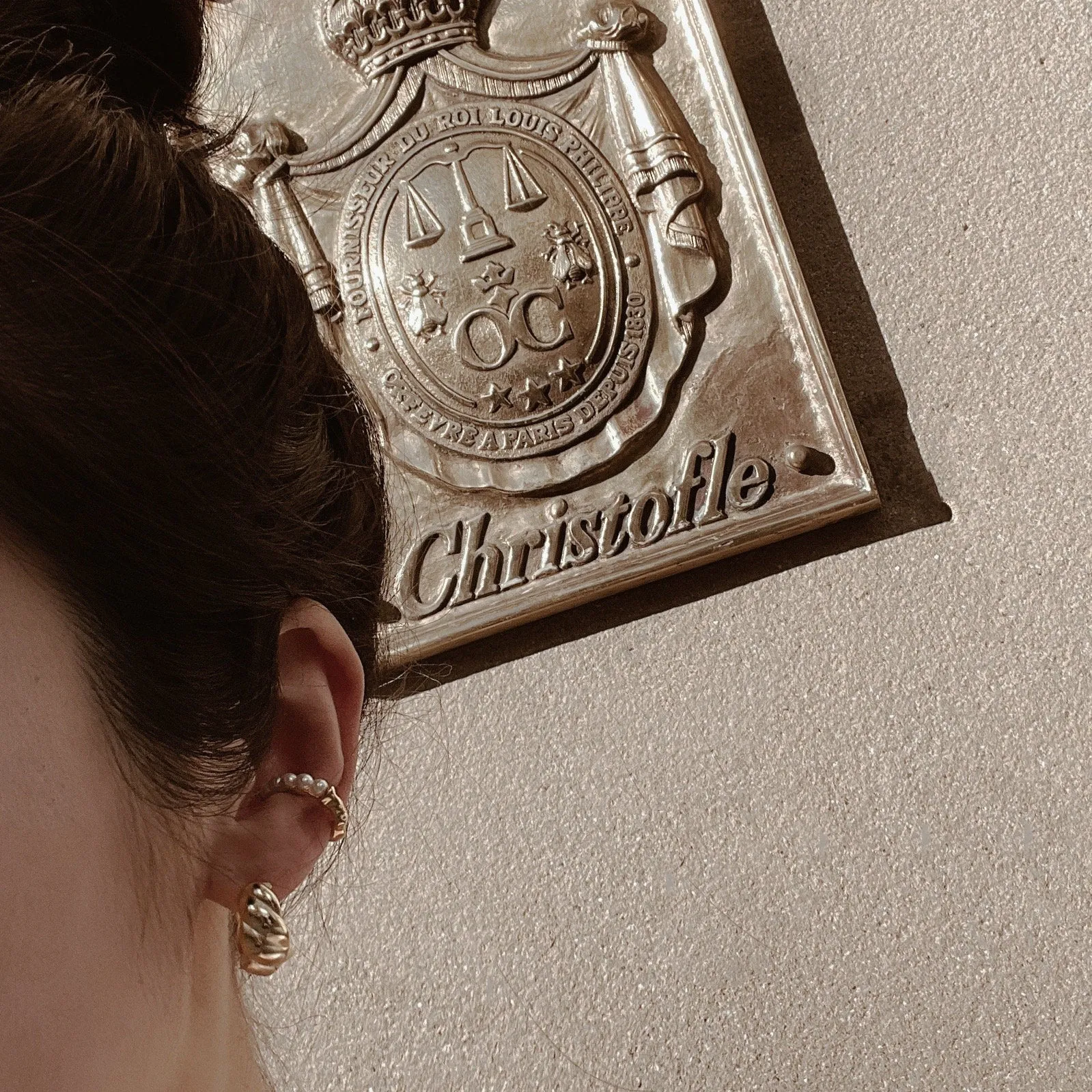 DIORA Pearl Ear Cuff