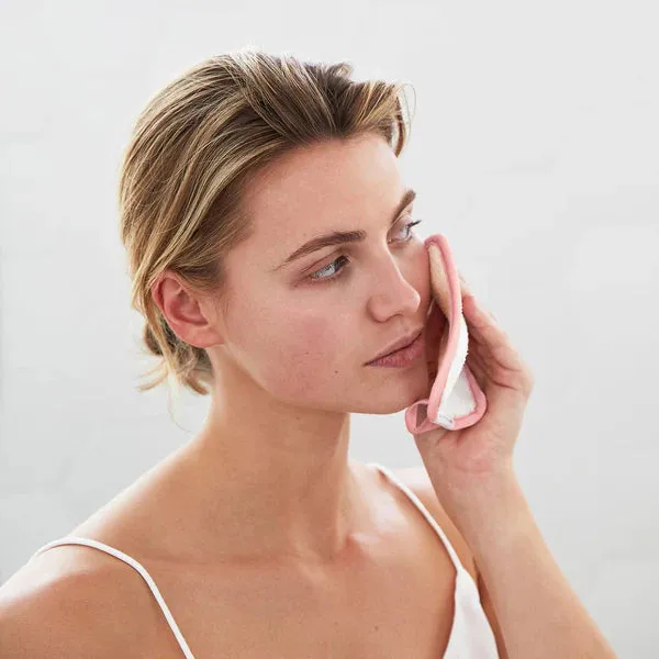 Dock & Bay Reusable Makeup Removers - Peppermint Pink