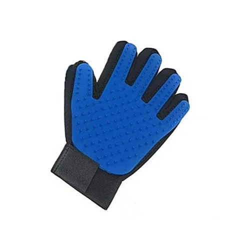 Dog Pet Grooming Glove Silicone Cats Brush Comb Deshedding Hair Gloves Dogs Bath Cleaning Supplies Animal Combs by PROSTORMER