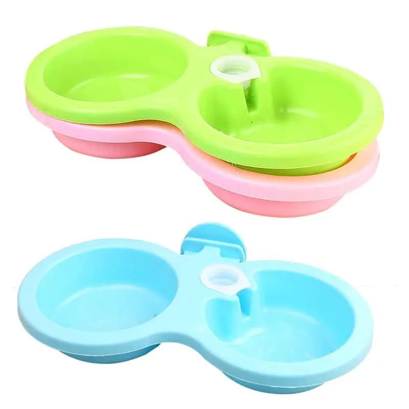 Double Small Animal's Feeder
