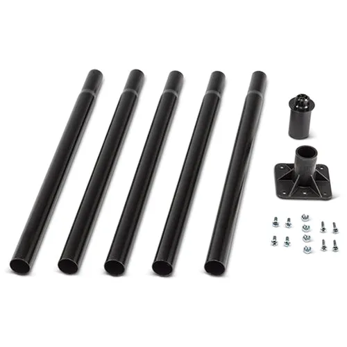 Duncraft Covered Bridge Feeder with Pole, Twister & Baffle