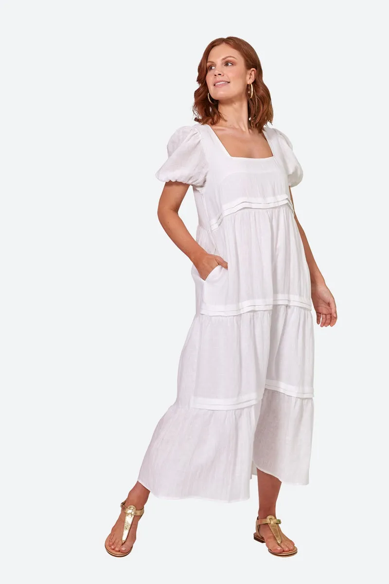 Eb & Ive - La Vie Pintuck Maxi - Blanc