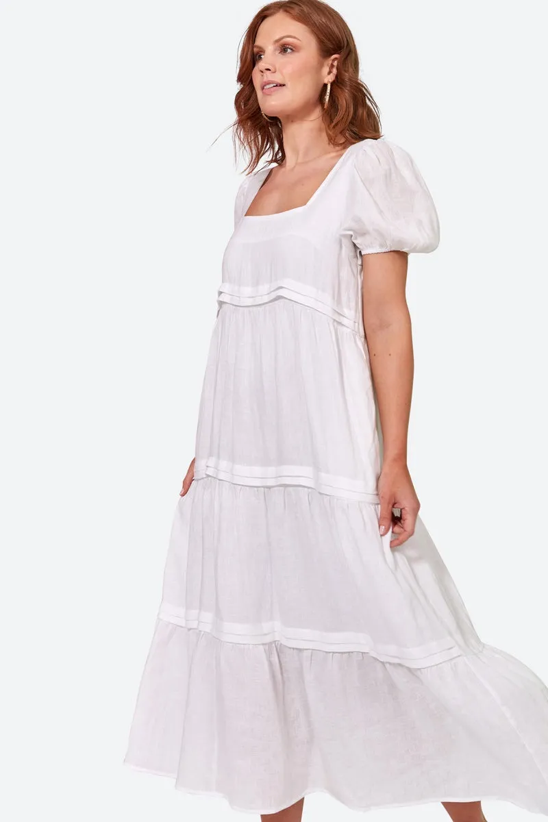Eb & Ive - La Vie Pintuck Maxi - Blanc
