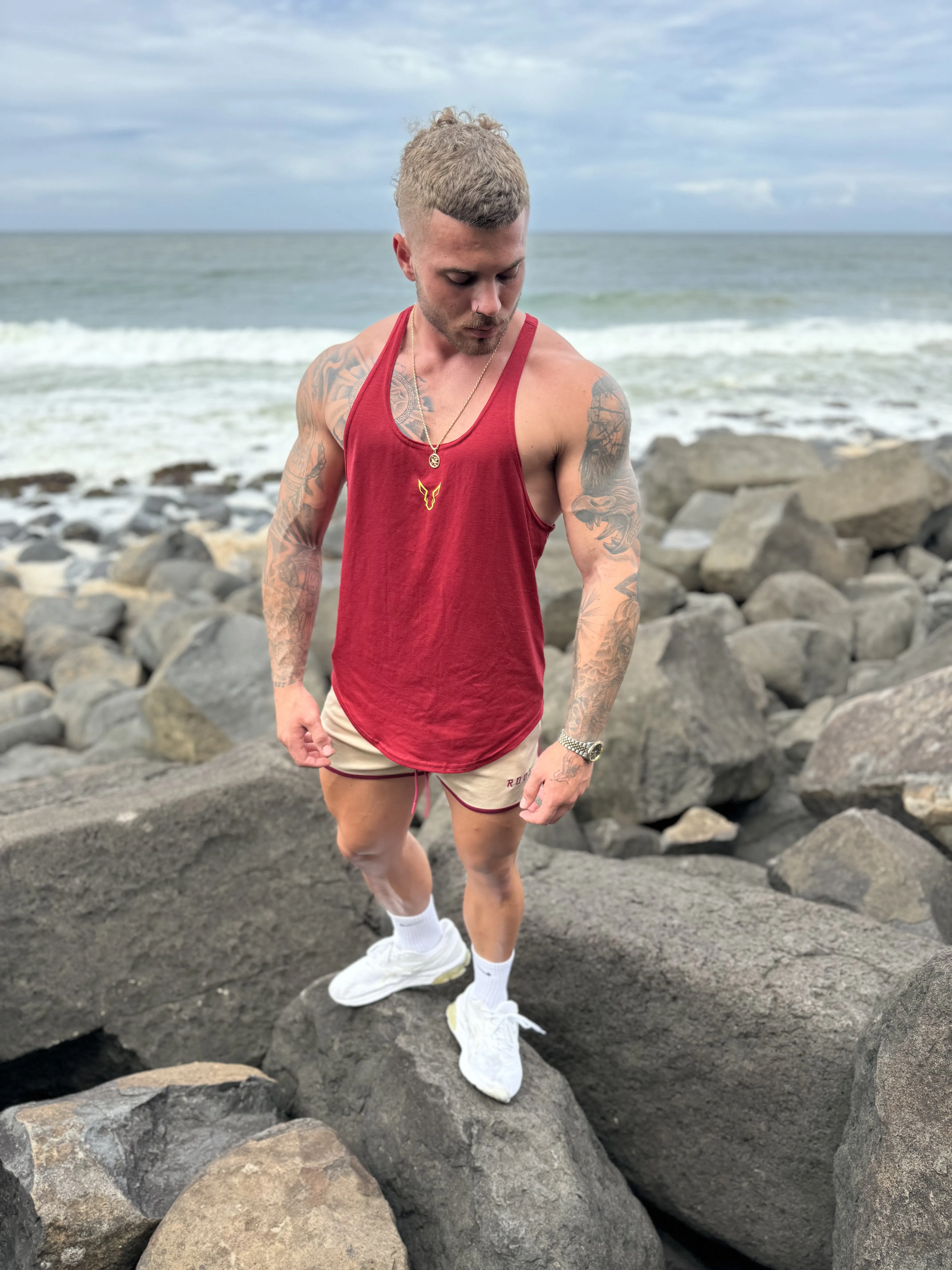 Erupt Stringer - Burgundy