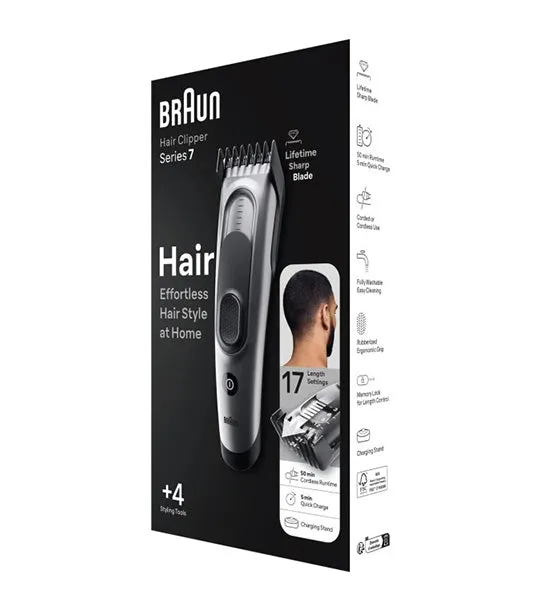 Hair Clipper HC7390 Silver/Black