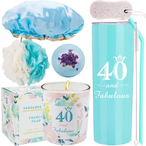 Happy 40th Birthday, 40th Birthday Tumbler, 40th Birthday Gifts for Women, Gifts for 40th