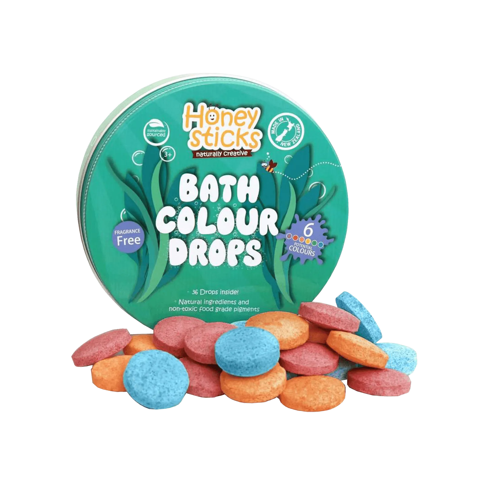 Honey  Sticks Bath Colour Drops