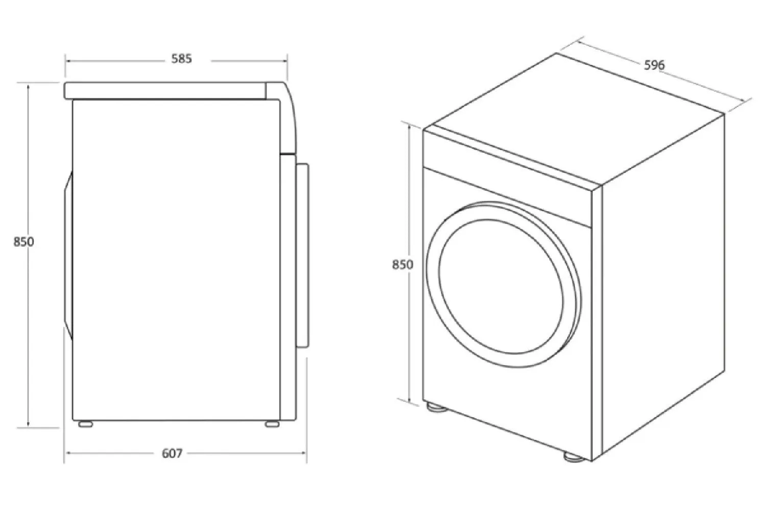 Hoover H-DRY 300 Lite 10kg Freestanding Tumble Dryer | 31102441