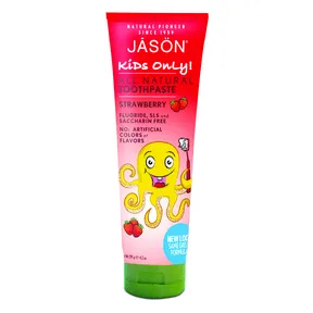 Jason - organic strawberry toothpaste kids 119g