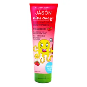 Jason - organic strawberry toothpaste kids 119g