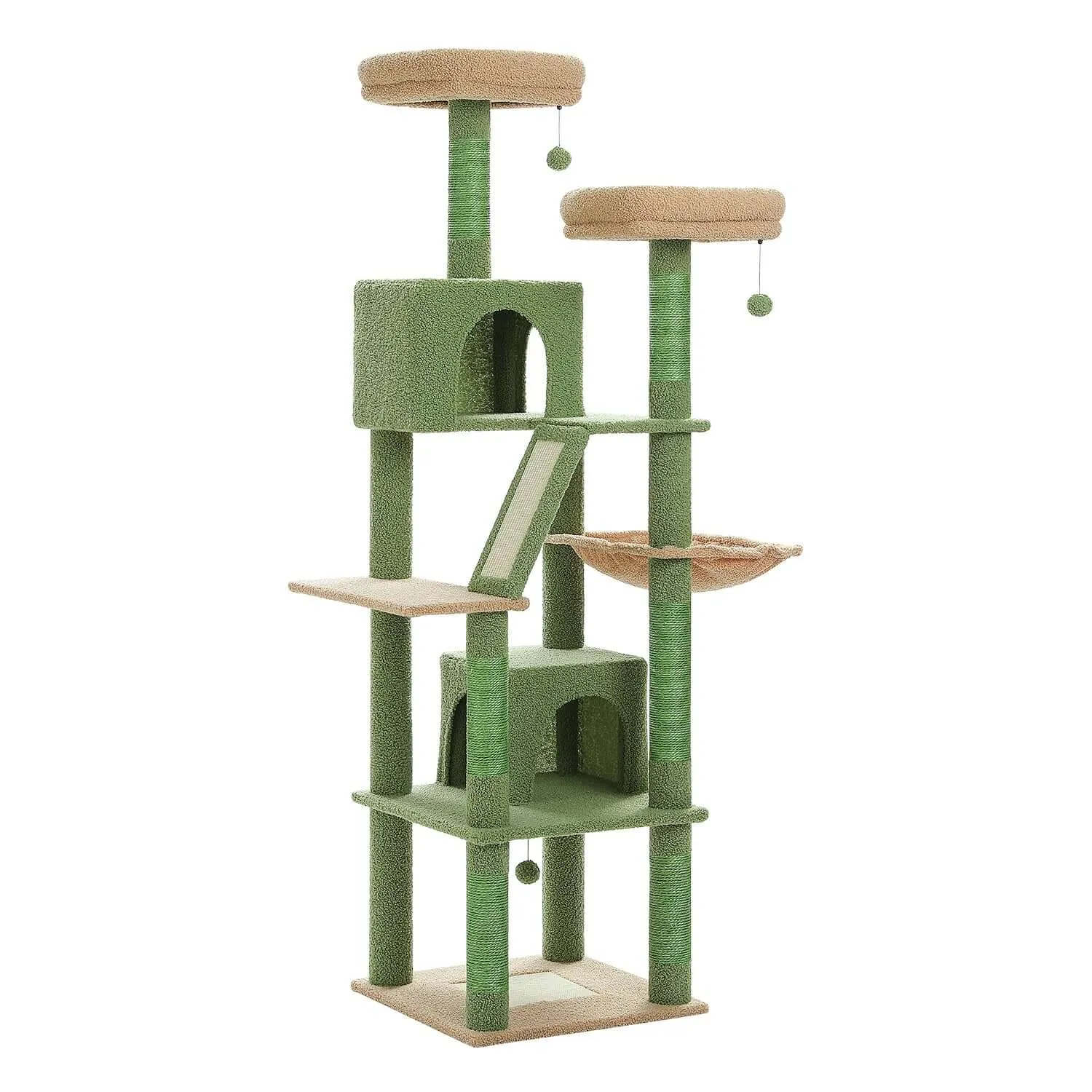 Large Cat Tree Tall Cat Tower for Indoor Cats Multi-Level