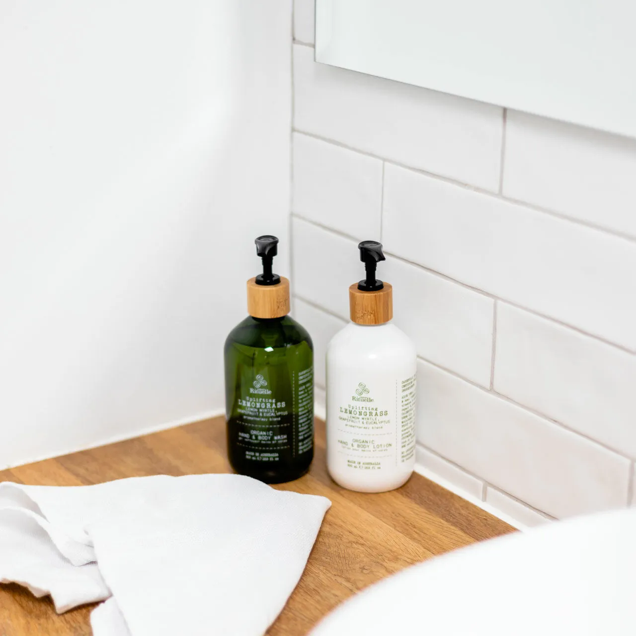 Lemongrass, Lemon Myrtle, Grapefruit & Eucalyptus Organic Hand & Body Lotion