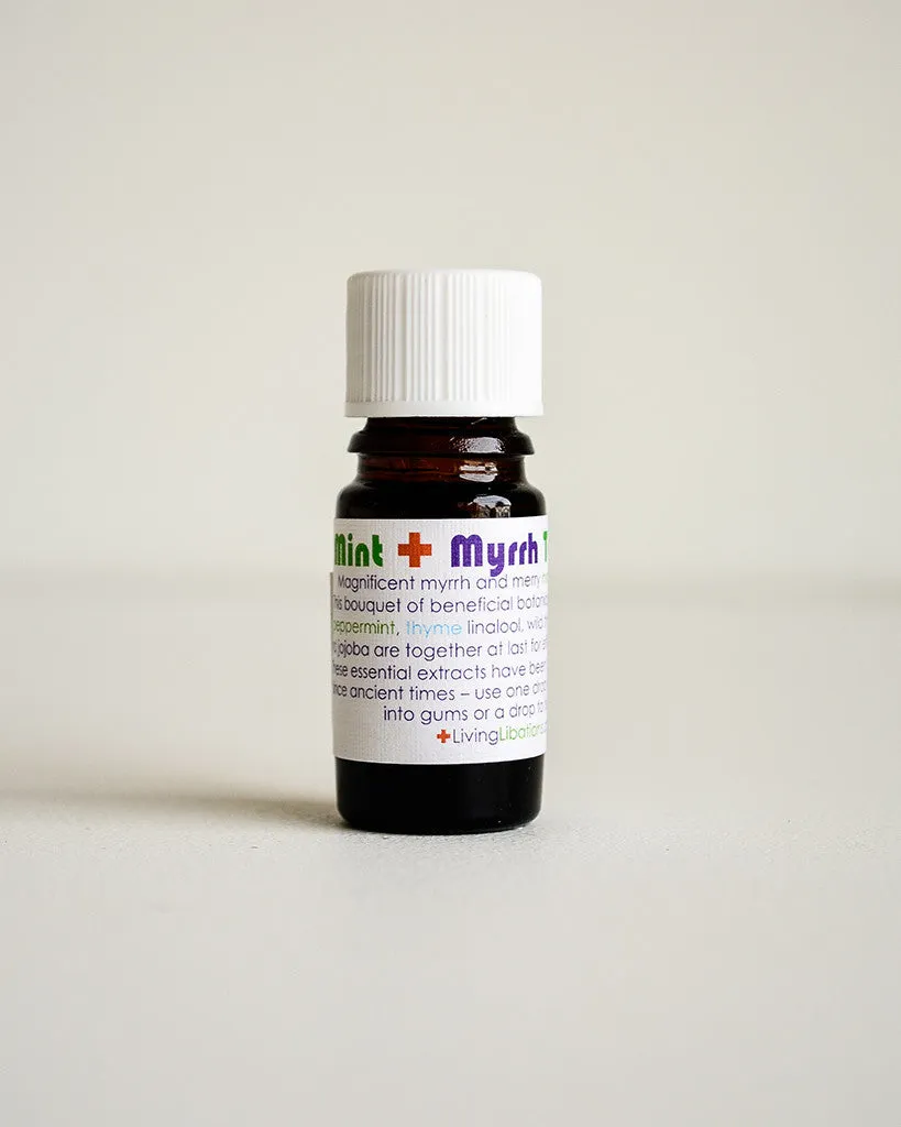 Mint   Myrrh Tooth Serum — Living Libations
