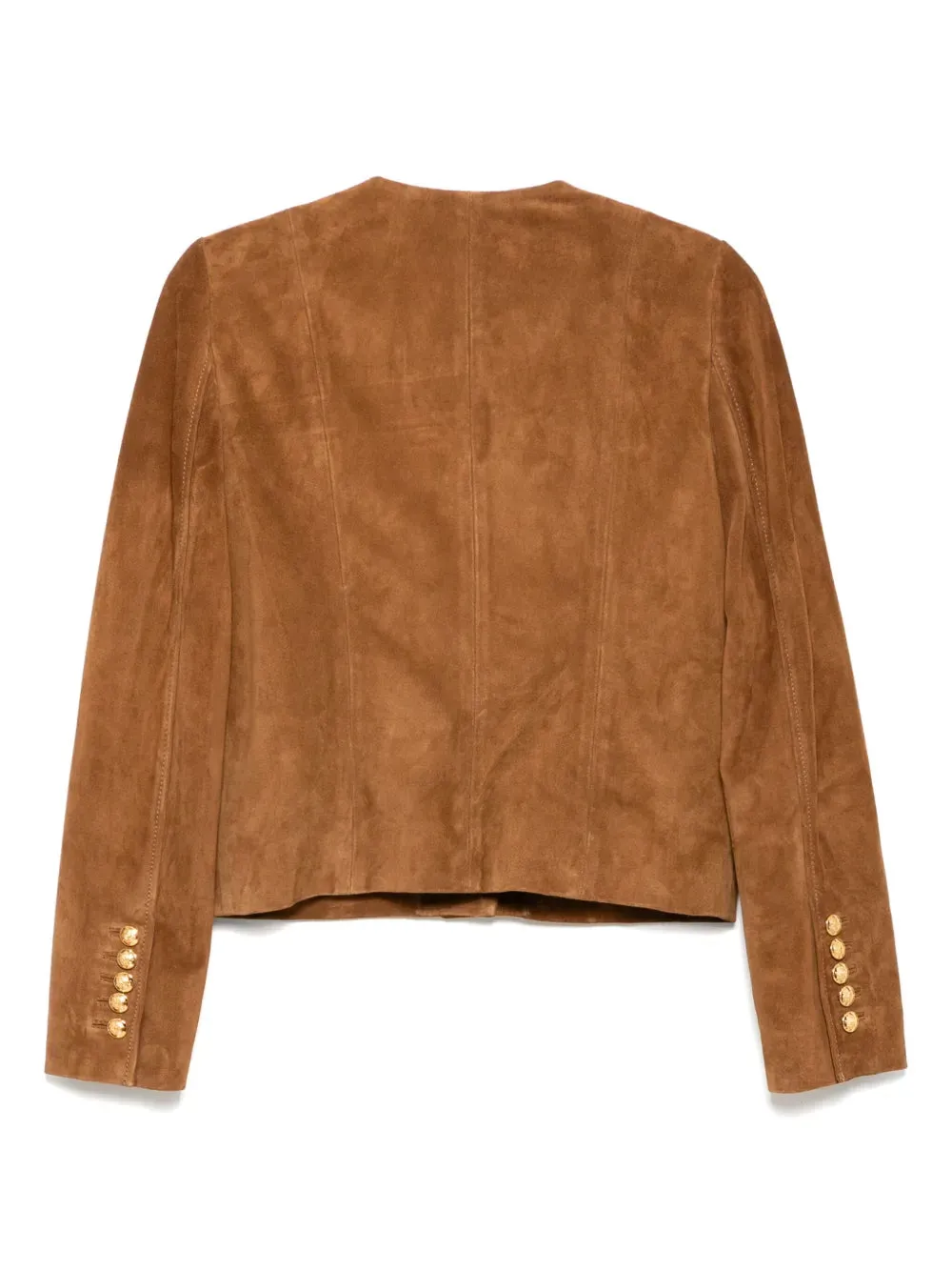 Nanon Suede Jacket in Martora