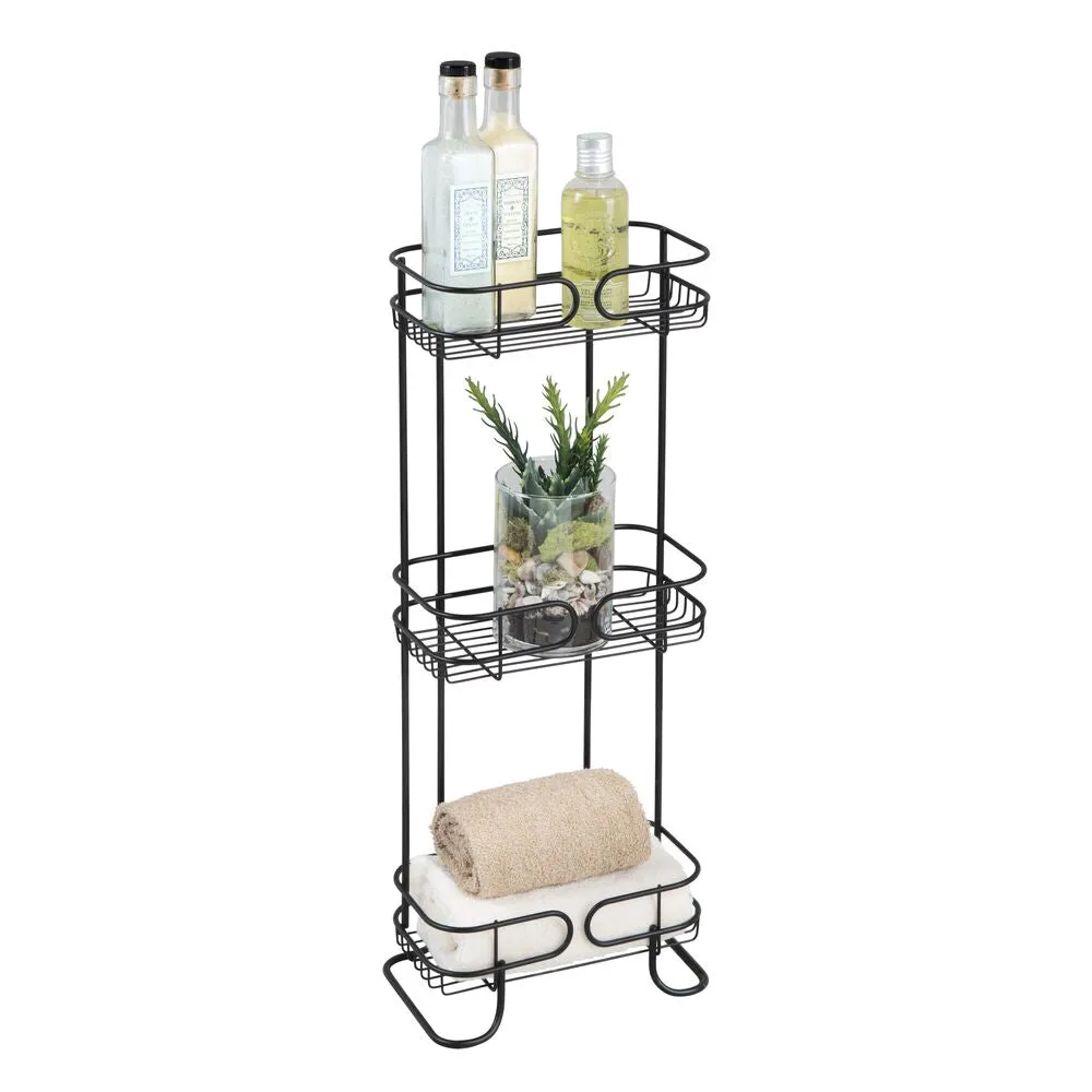 Neo 3-Tier Bath Shelf Matte Black