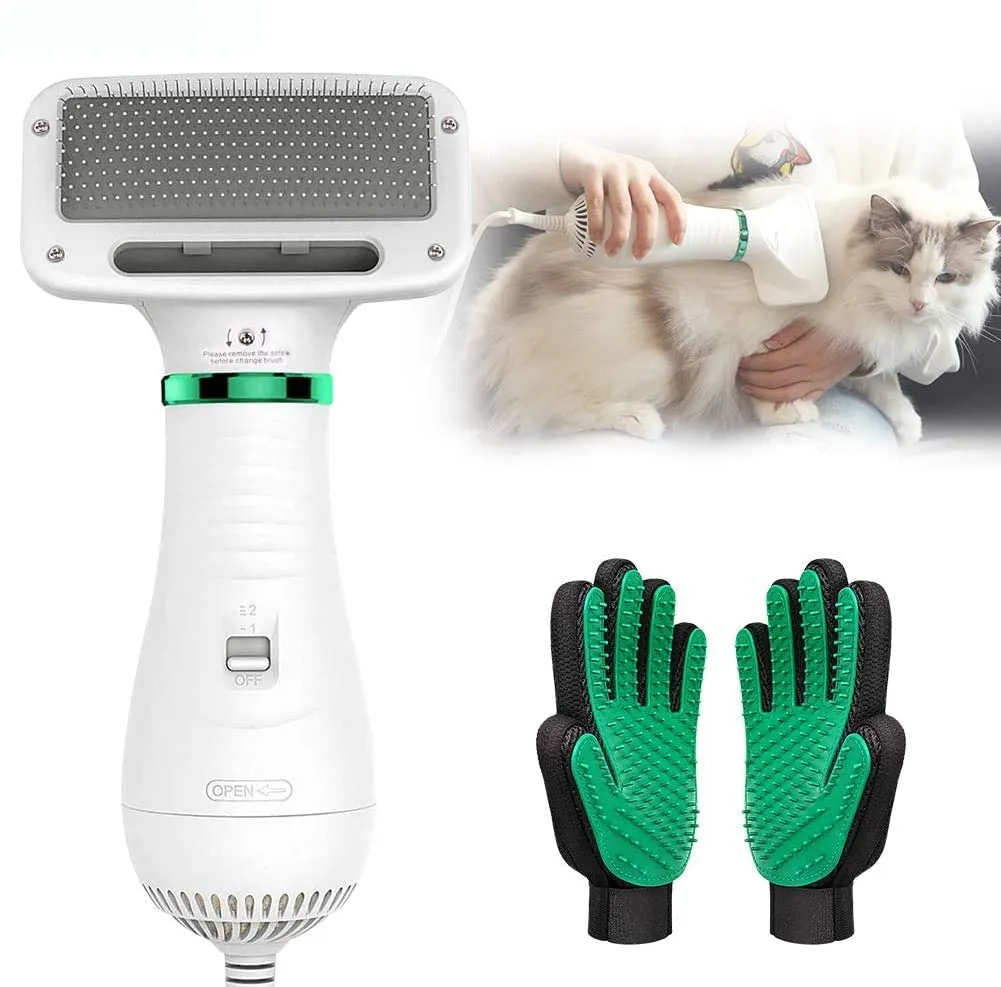 New in box! 2-IN-1 Home Pet Grooming Hair Dryer, Adjustable Temperature Settings for Dogs & Cats!
