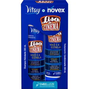Novex Shampoo And Conditioner And Smooth Movie Kit