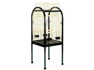 Parrot Cage Junior 55X55X130 cm Black