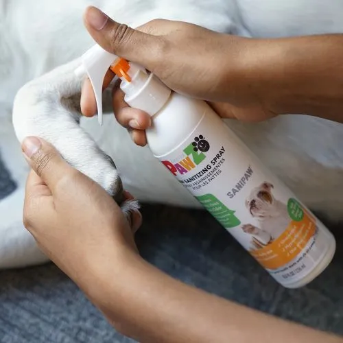 PawZ Sanipaw Daily Paw Spray and Wipes