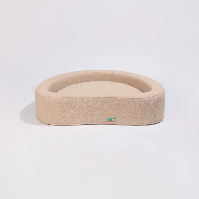 PillowVilla Casentino Wool Dog Bed CUDDLY BEAN