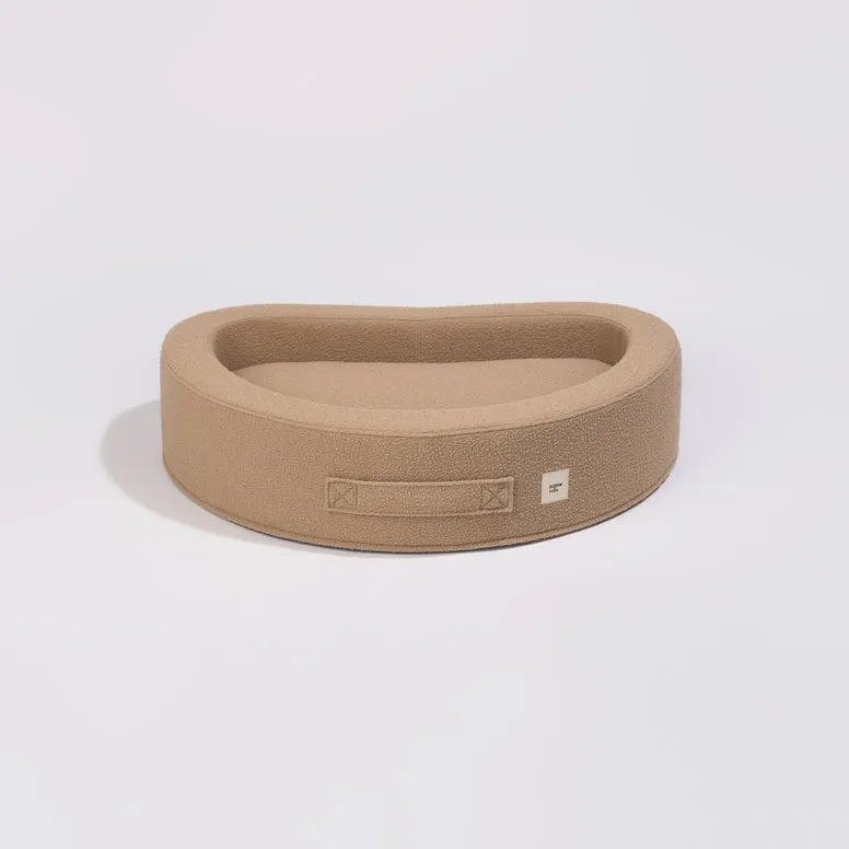 PillowVilla Casentino Wool Dog Bed CUDDLY BEAN