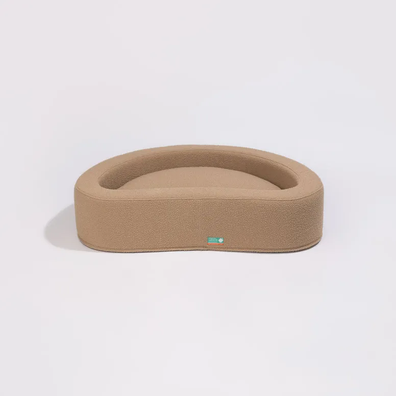 PillowVilla Casentino Wool Dog Bed CUDDLY BEAN