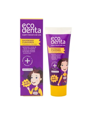 Raspberry Flavored Kids Toothpaste