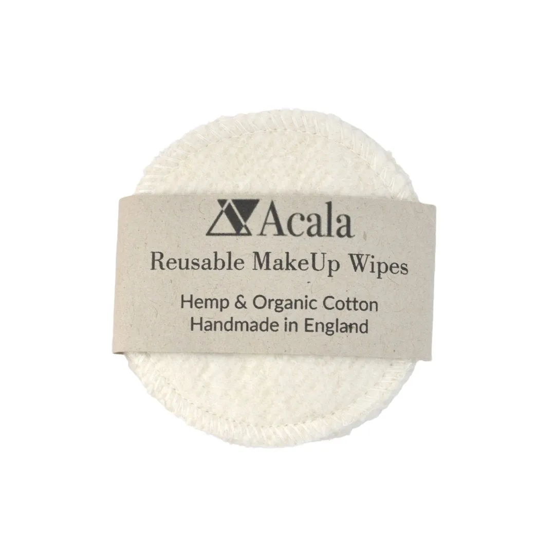 Reusable Hemp Make Up Wipes