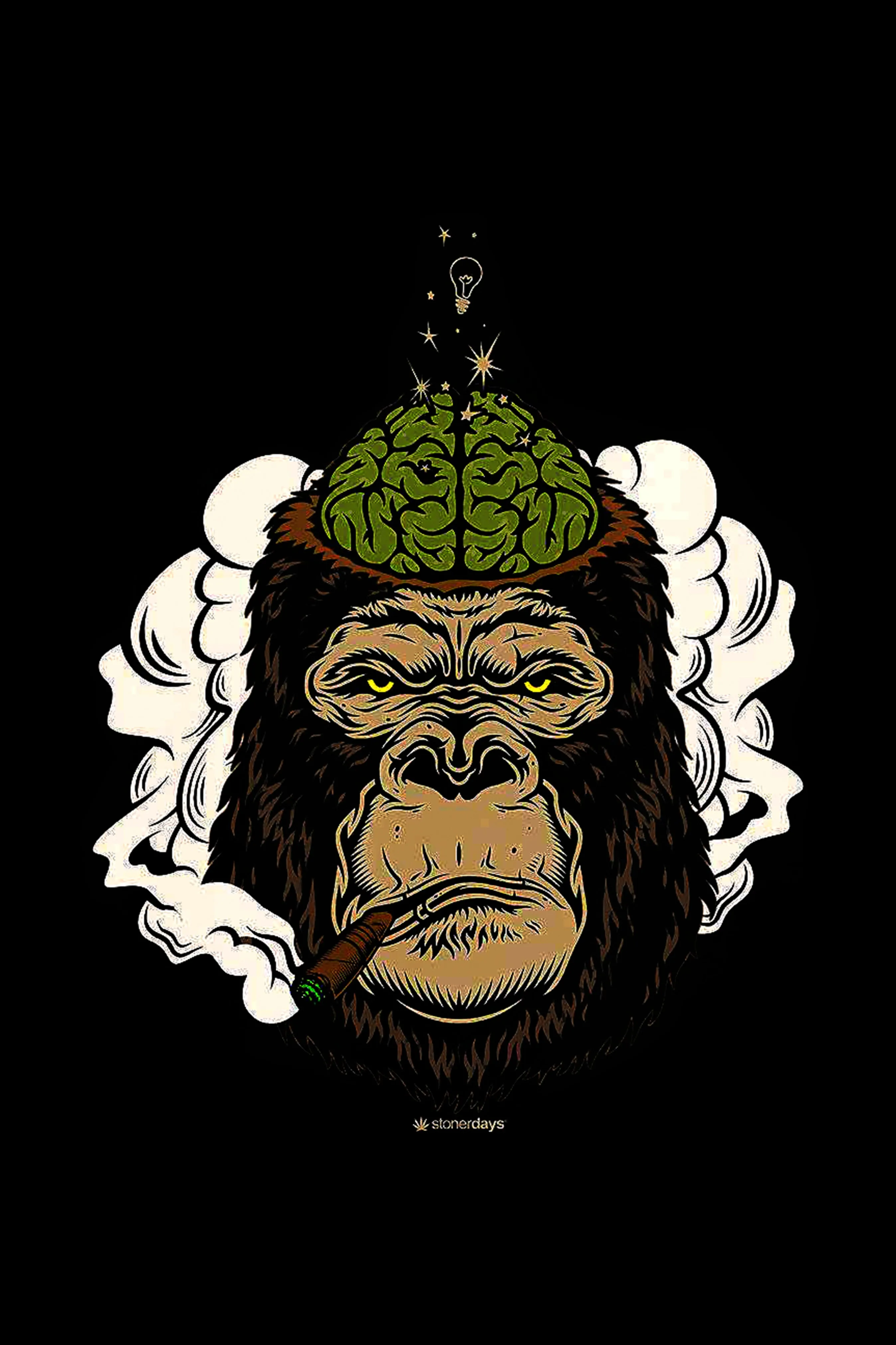 StonerDays Enlightened Gorilla Tee