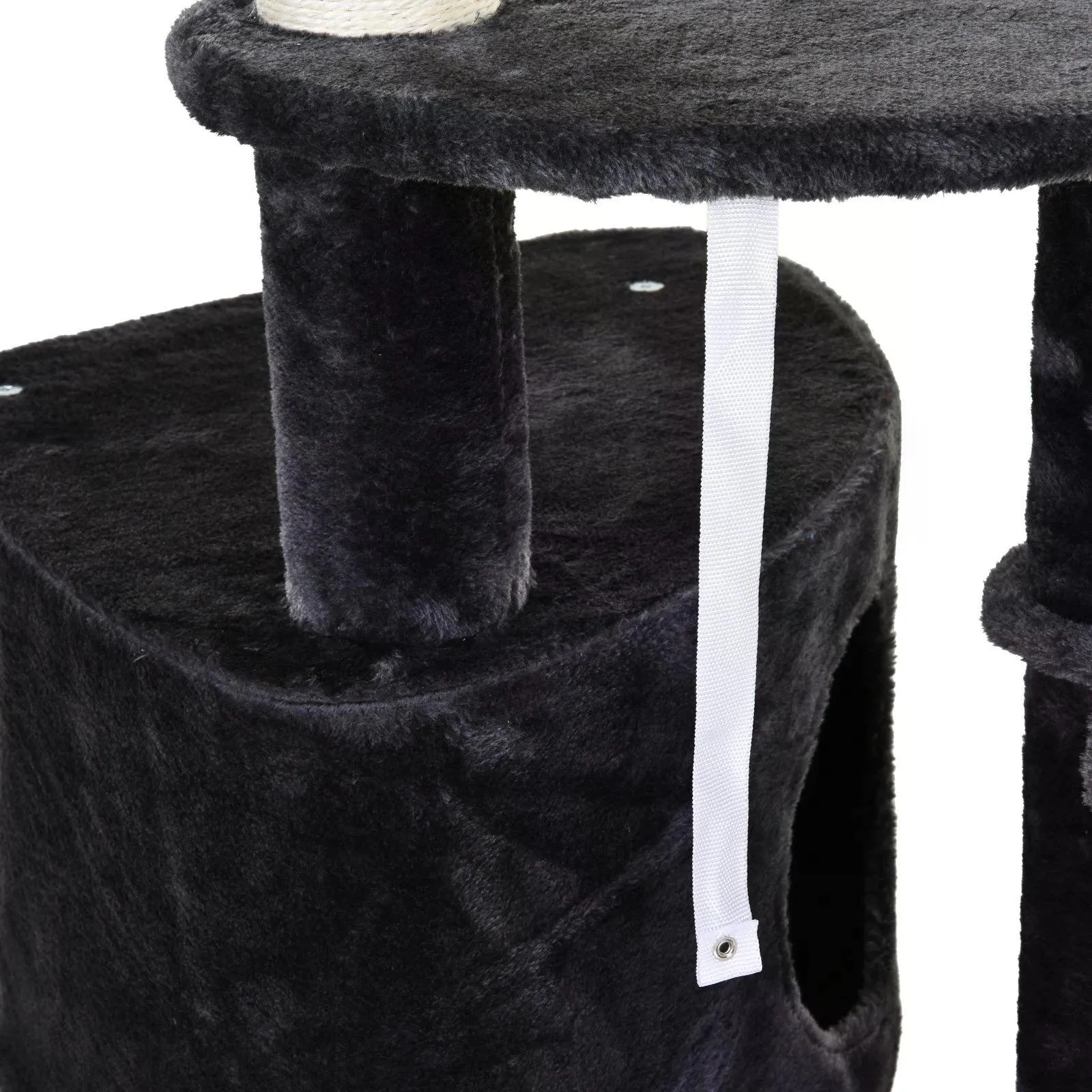 Vertical Cat Tree Condo Tower Grey