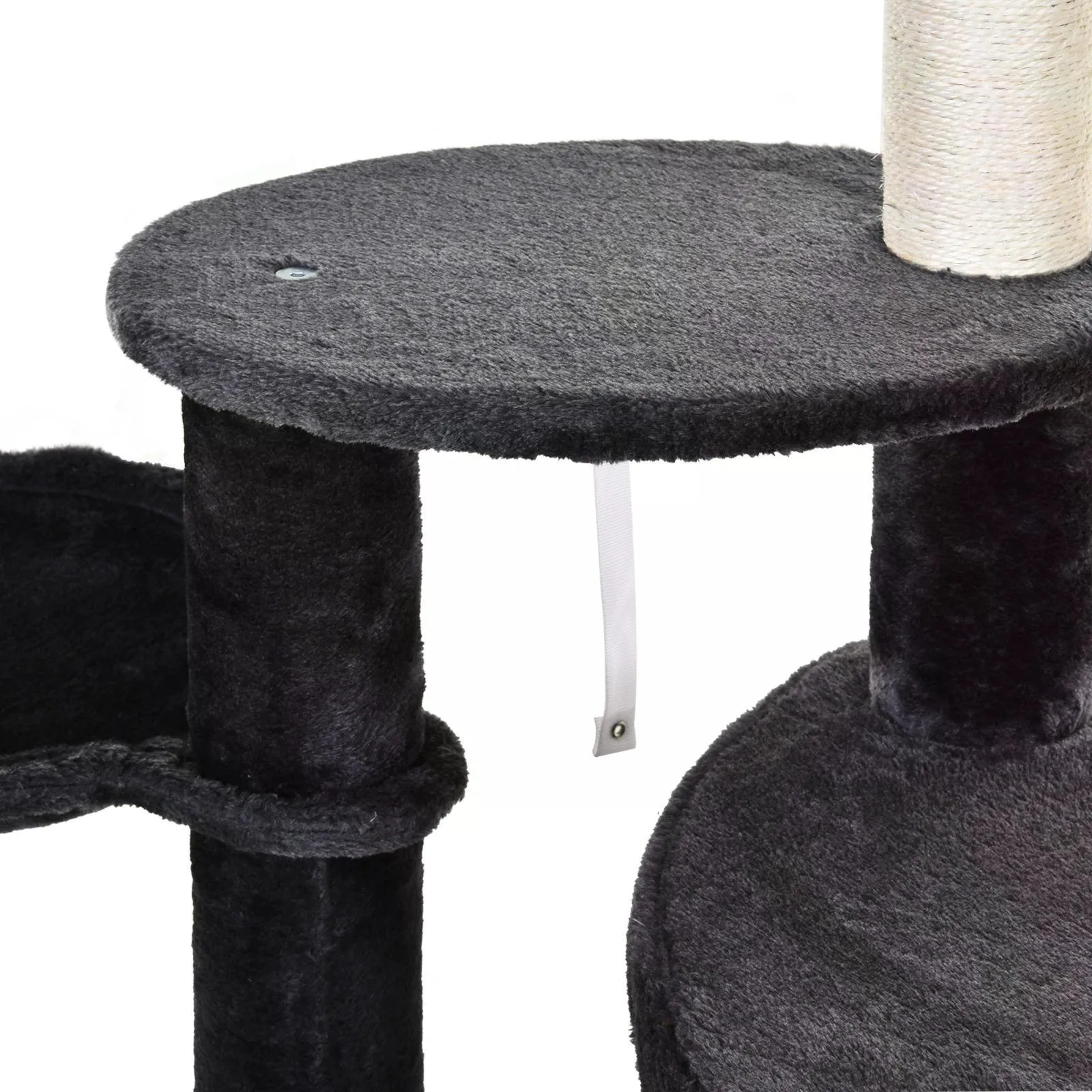Vertical Cat Tree Condo Tower Grey