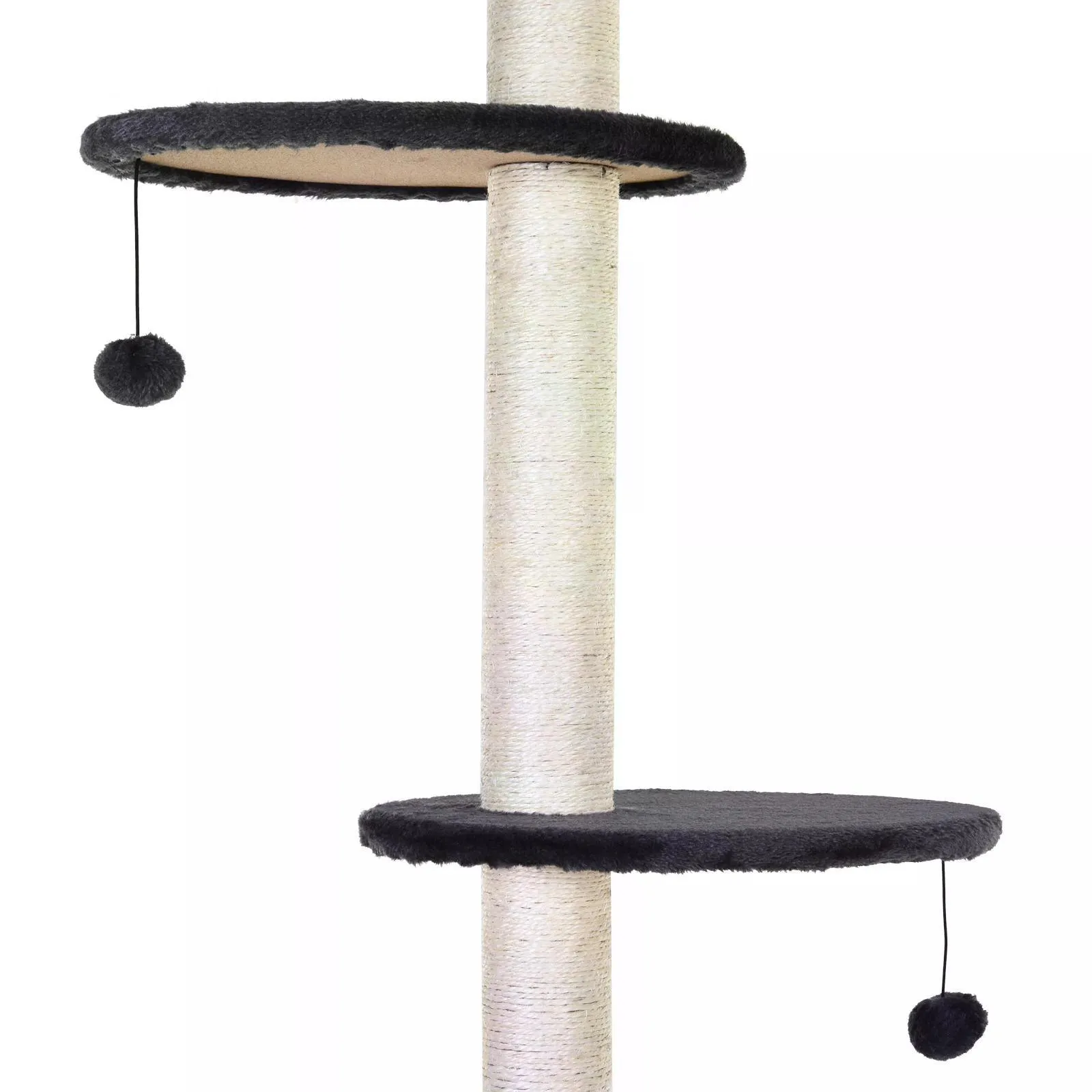 Vertical Cat Tree Condo Tower Grey