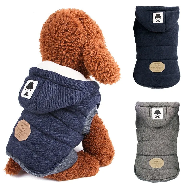 Winter Warm Cotton Dog Coat